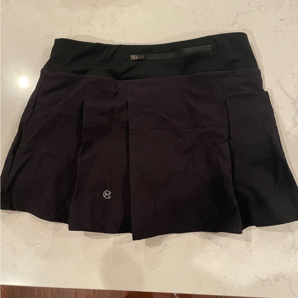 MCEDAR Athletic Tennis Golf Skorts Skirts for Women with Pocket Black sz Small